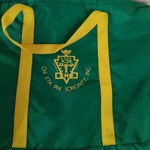 CHI ETA PHI SORORITY, INC. Bag Approx 14" x 15"